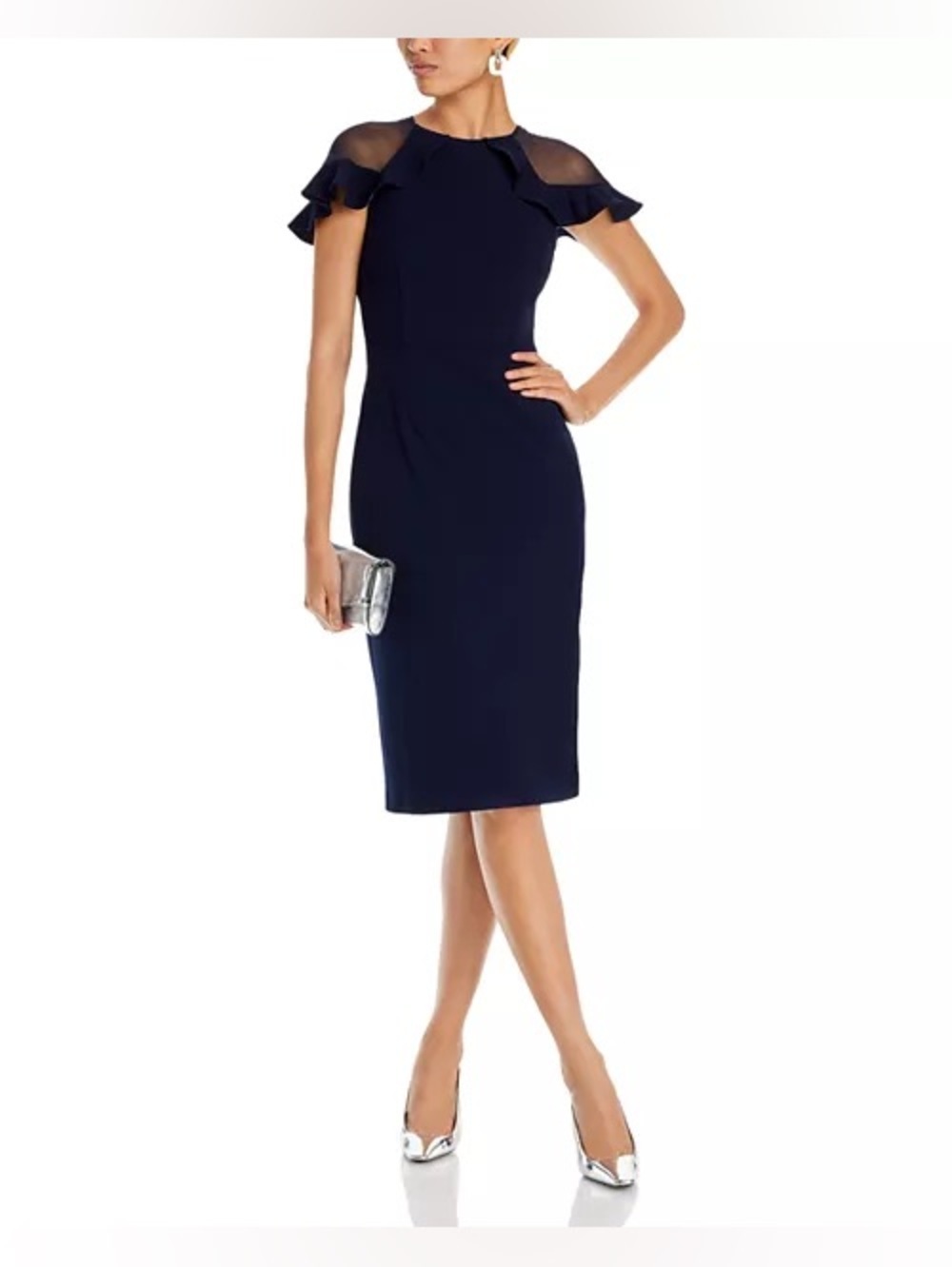 Eliza J
Ruffle Sleeve Cocktail Dress